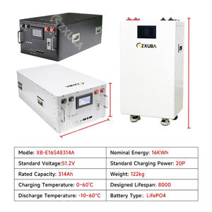 SZXUBA 16S MB31 314ah 3.2V 16kwh Lifepo4バッテリー8000サイクルプリズムLifepo4バッテリーセル3.2v JKスマートBMS 15kwバッテリーパック - Product Image 2