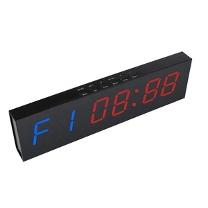 Fitness Boxing Remote Controller Temporizador Socket 24 Hours Countdown <strong>Count</strong> up 1.8 Inch Interval Led Digital Gym <strong>Clock</strong> <strong>Timer</strong> - Product Image 2