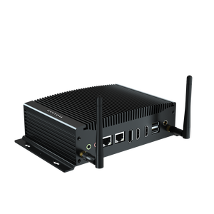 Oem Linux lüfter los i3 i5 i7 kleine industrielle HD DP 3 Display GPIO PCIE 3.0 Fenster 10 Mini Desktop Computer