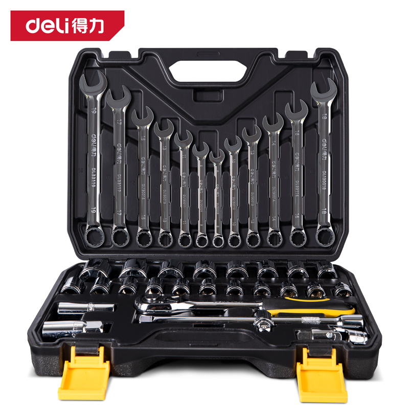 Dl2037tb37 Set di chiavi a bussola serie 125mm - Nero