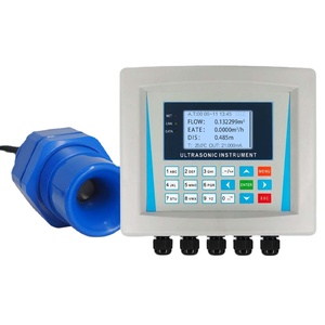 Medidor de flujo de canal abierto Shelok para agua, bajo consumo, certificación ISO 9001, pantalla LCD personalizada OEM para áreas remotas - Product Image 1