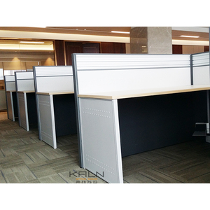 Mesa DE OFICINA DE ORDENADOR duradera personalizada moderna partición de pantalla de estación de trabajo estable a precio de fábrica con certificación - Product Image 1