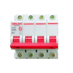 Mini Disyuntor de alta calidad con caja moldeada de reinicio manual de doble Polo 2P MCB garantizada - Product Image 6