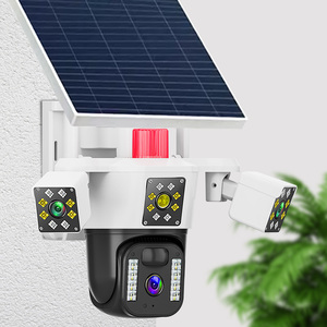 Sensor de movimiento Control de aplicación Cámara de fuente de alimentación solar 4G Detección PIR Jardín al aire libre Patio Seguridad para el hogar Cámara solar CCTV - Product Image 3