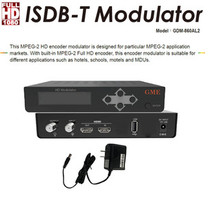 グッドマインドGMEISDB ISDB-T QAM HD ISDBT DVB-T DVBT DVB T C HDMIからATSCエンコーダーデジタルケーブルTVRf変調器ATSCH265 - Product Image 5