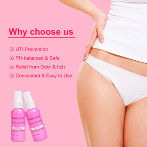 Semprotan intim lembut alami Label pribadi Anti bau dan gatal kabut Yoni penyeimbang PH mengurangi bakteri untuk wanita - Product Image 3