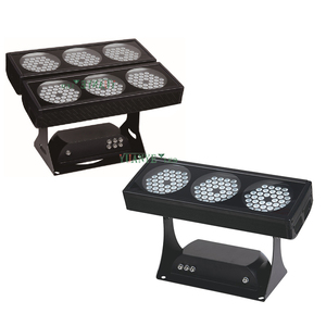 Industrielle Led-Spiegellampen Rgb Rgbwy Dmx512 Ip65 Led-Flusslicht 108 W 144 W 288 W für Theater-Studio-Bühne