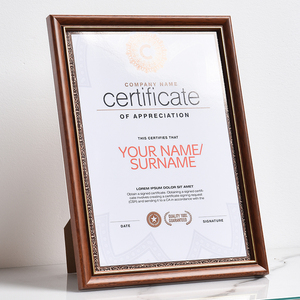 Solid Wood Business License Photo <strong>Frame</strong> A3A4 Certificate Mounting <strong>Frame</strong> Qualification Authorization License Display <strong>Frame</strong> - Product Image 6