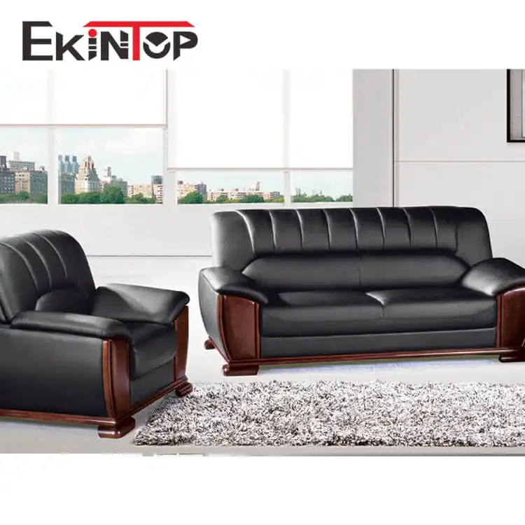 Ekintop estilo italiano casa executivo couro genuíno baixo preço mobília da sala de estar de luxo projetos conjunto de sofá