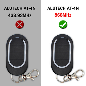 ALUTECH AT-4N 868 MHz porta Garage telecomando 868.35MHz Rolling Code ALUTECH telecomando AT-4N comando apriporta Garage