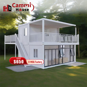 Cammi Nhà Casa 20ft Có Thể Tháo Rời Container Nhà Hiện Đại 2 Tầng Container Ký Túc Xá Nhỏ Nhà Cho Modular Container Văn Phòng Trại - Product Image 1