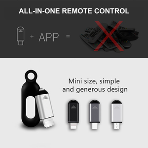 Akıllı telefon kızılötesi verici evrensel Mini uzaktan kumanda değiştirme iOS Smartphone TV klima Fan kamera için - Product Image 4