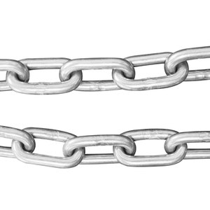 Galvanizli DIN 5685 bağlantı zinciri kısa Link ve uzun bağlantı zinciri - Product Image 4