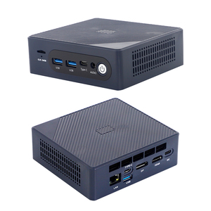 คอมพิวเตอร์ขนาดเล็กราคาถูกจากโรงงาน Intel Celeron J4125 2 LAN อีเทอร์เน็ต4 USB Win 10 NUC fanless Industrial Mini PC - Product Image 1