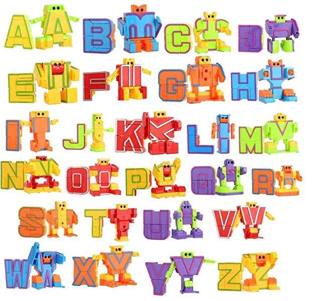 Robots alphabet