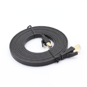 Cat7-Ethernet-Kabel 10FT Geschirmtes flaches Internet-Netzwerk Computer-Patchkabel Cat7-Hochgeschwindigkeits-LAN-Kabel für Router-Modem-Spiele - Product Image 6
