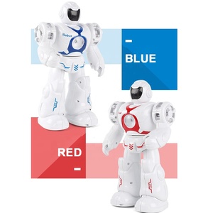 Battery Operated <strong>Robot</strong> with Cool Light for Kids Automatic Walking <strong>Robot</strong> Toy Waist Can Be <strong>Rotate</strong> 360 Degree - Product Image 5