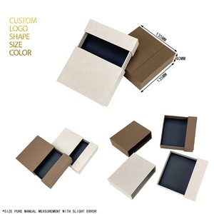 工厂廉价定制环保小纸板储物抽屉盒纸盒 - Product Image 5