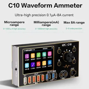 I2C C10เซ็ตอเนกประสงค์เต็มรูปแบบ0-36โวลต์มิเตอร์อินพุตพร้อมเครื่องทดสอบแรงดันไฟฟ้า - Product Image 3