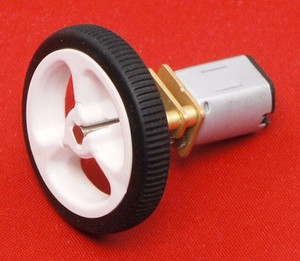 FT-N20-W N20 Motor Wheel 3mm D Shafts with 2.36 Tire in Diameter for <strong>Coding</strong>, Robotics, <strong>and</strong> STEM <strong>Programs</strong> for Schools