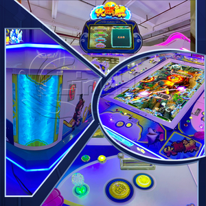 Design più recente Touch Screen redenzione biglietti per frutta macchina per videogiochi curvo Monitor gioco di abilità di pesce macchina gioco - Product Image 2