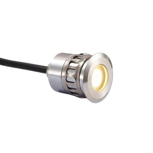 Paslanmaz çelik IP67 12V led yeraltı aydınlatma armatürü 1W led merdiven lambası - Product Image 1
