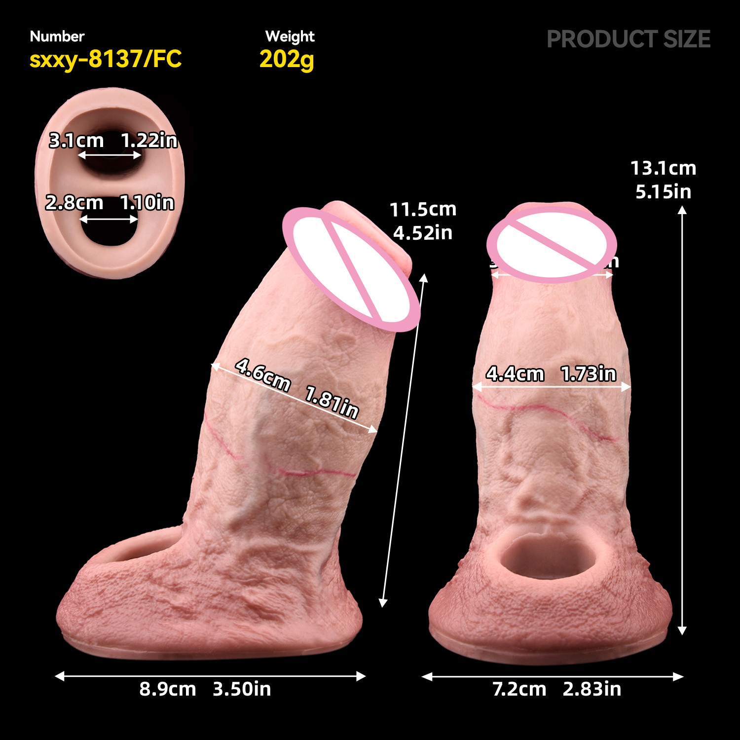 S8137 color de piel claro