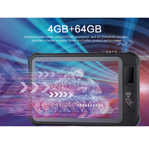 4GB 64GB Capacitive Touch Screen <strong>Android</strong> 11 IP65 Rugged Tablet <strong>With</strong> RFID Fingerprint Biometrics 2D <strong>Scan</strong> ID Card Reading - Product Image 3
