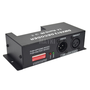 Decodificador LED DMX512, 36CH, 24 canales, 30 canales, 12 canales, 4 canales, 3 canales, RGBW, 4 canales, controlador Dmx - Product Image 1