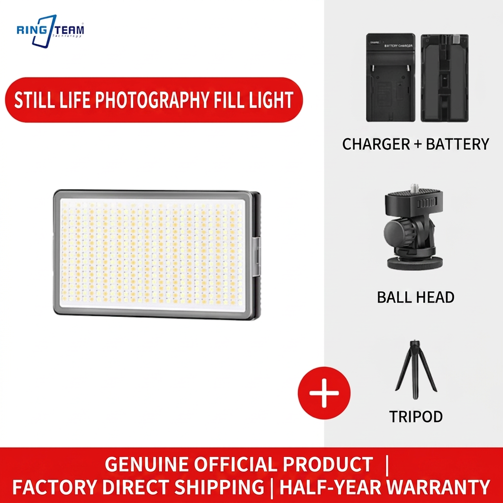 Noir : Kit standard à lumière unique LED-416 + support de bureau