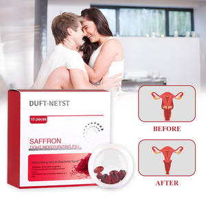 Soins intimes d'hygiène, détoxifiant vaginal, sans odeur, antibactérien, safran vaginal, 10 pilules hydratantes, capsules de resserrement du yoni, climax - Product Image 1