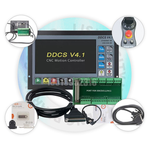 DDCS V4.1 Off-line CNC Kit Controller 500KHz 4 assi sistema di controllo per fresatrice con schermo da 7 pollici - Product Image 1