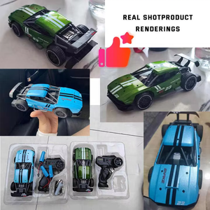 New 1:<strong>24</strong> <strong>Wireless</strong> Rc Race Car Simulation Racing Car Model 2.4G Light-up <strong>Toy</strong> 4WD Drift <strong>Toy</strong> Car - Product Image 4