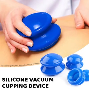 J özel çukurluğu kiti silikon masaj yangın vakum emme çukurluğu terapi kap seti, bardak çukurluğu için masaj - Product Image 6
