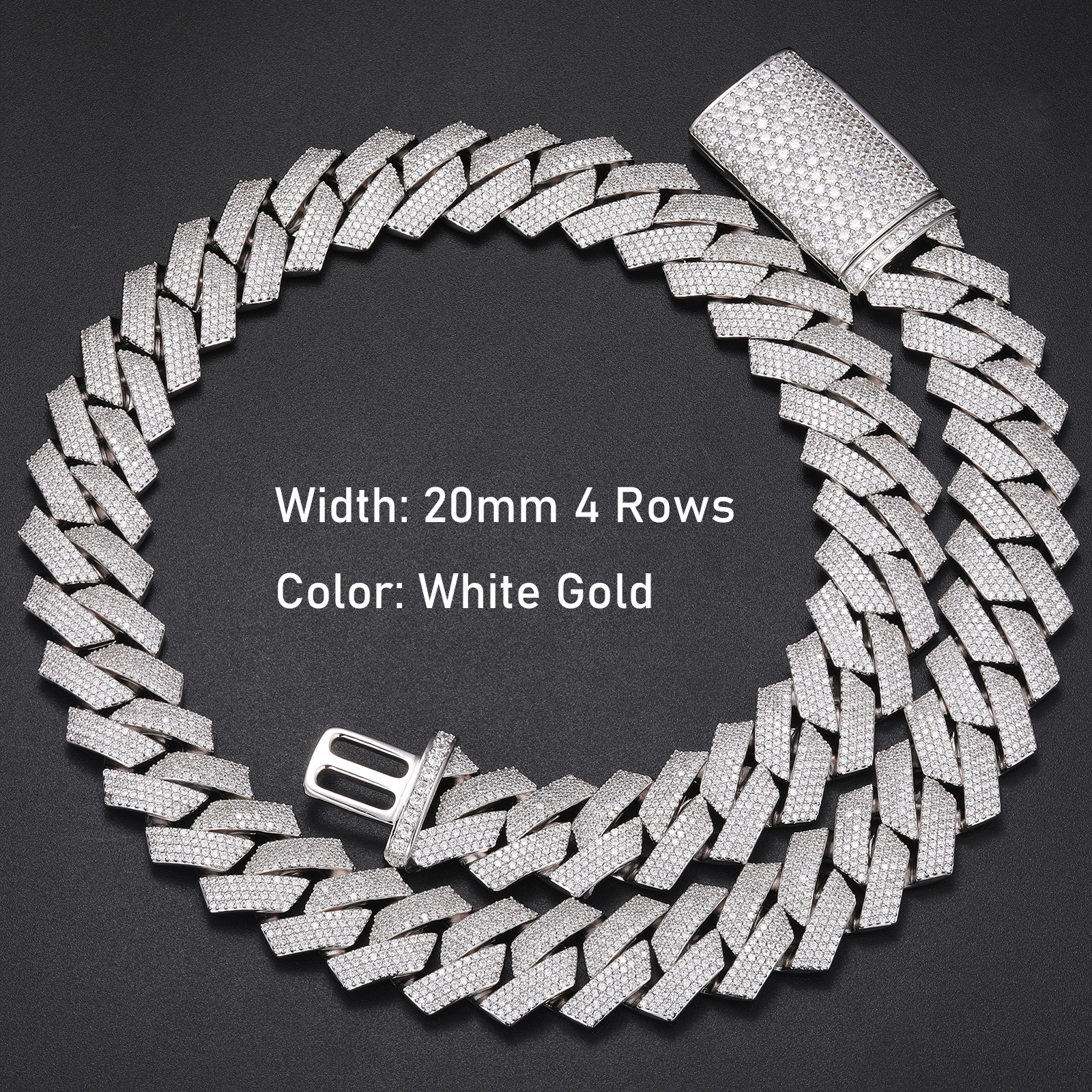 20mm 4 filas-oro blanco-1067