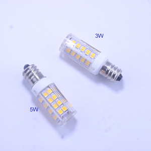 E12หลอด LED Daylight 6000K เซรามิกเชิงเทียนฐานหลอดไฟฮาโลเจนเทียบเท่าสำหรับโคมระย้าเพดานพัดลมไฟไม่หรี่แสงได้ - Product Image 4