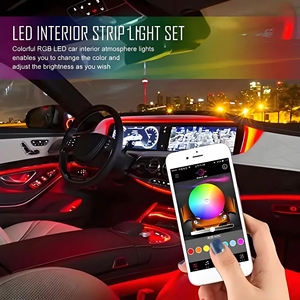 Akıllı telefon kontrollü RGB 3535 SMD kablosuz LED şerit 5m 60 Leds/m için renkli tam renkli App uzaktan peyzaj WIFI kontrolü - Product Image 6