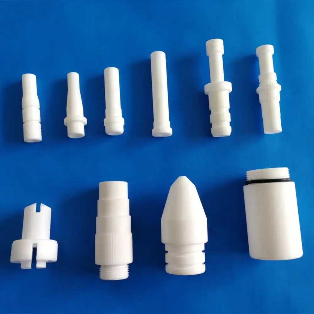 Peinture en aérosol plastique PTFE pièces de pistolet de revêtement en poudre Venturi pièces