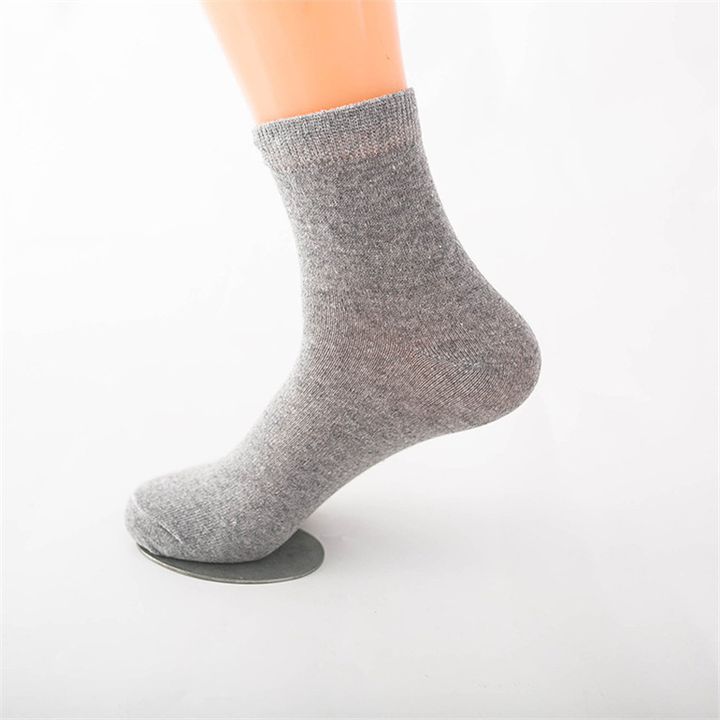 Mi-mollet homme gris