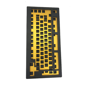 <strong>Custom</strong> Brass <strong>Keyboard</strong> case Cnc Machining <strong>Keyboard</strong> Back Plate Mechanical <strong>Keyboard</strong> Diy - Product Image 3