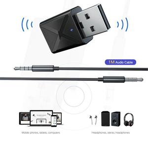 蓝牙5.3接收器和发射器2合1无线音频适配器5.0电视电脑汽车 - Product Image 3