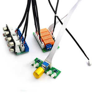 Relay 4-way <strong>Audio</strong> <strong>Input</strong> Signal Selector <strong>Switching</strong> RCA <strong>Audio</strong> <strong>Input</strong> Selection Board of Rotary <strong>Switching</strong> for Amplifiers - Product Image 2
