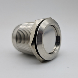 2022 IP65 spritzwasser geschützter runder Druckknopf schalter Selbst hemmender Druckknopf schalter mit 16 mm Durchmesser - Product Image 2