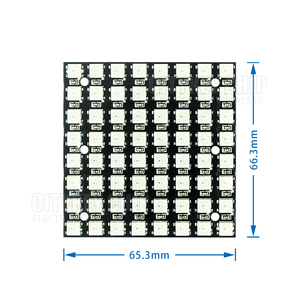 WS2812 LED RGB 8 X84 16 25 64 LED Matrix Für