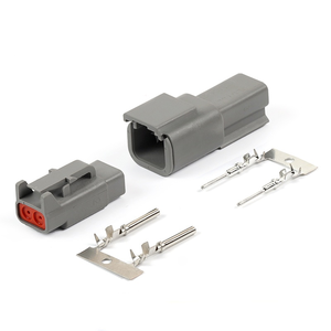 DTM04-2P Auto <strong>Plug</strong> DTM06-2S Electrical Factory Direct PA66 Wire Harness PBT Cable Connector - Product Image 6