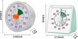 Visual Google Timer per il conto alla rovescia da cucina Timer per la produttività del Pomodoro Timer per lo studio dei bambini - Product Image 5