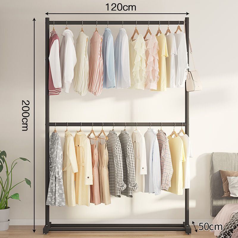 สีดำ 2 ชั้น 120*200