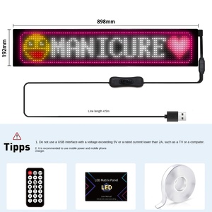 Devil's Eye Großer LED-LKW-Werbe bildschirm Dynamischer Smart Strip für die Bluetooth-APP-Programmierung USB-Konnektivität IP65-LKW - Product Image 5
