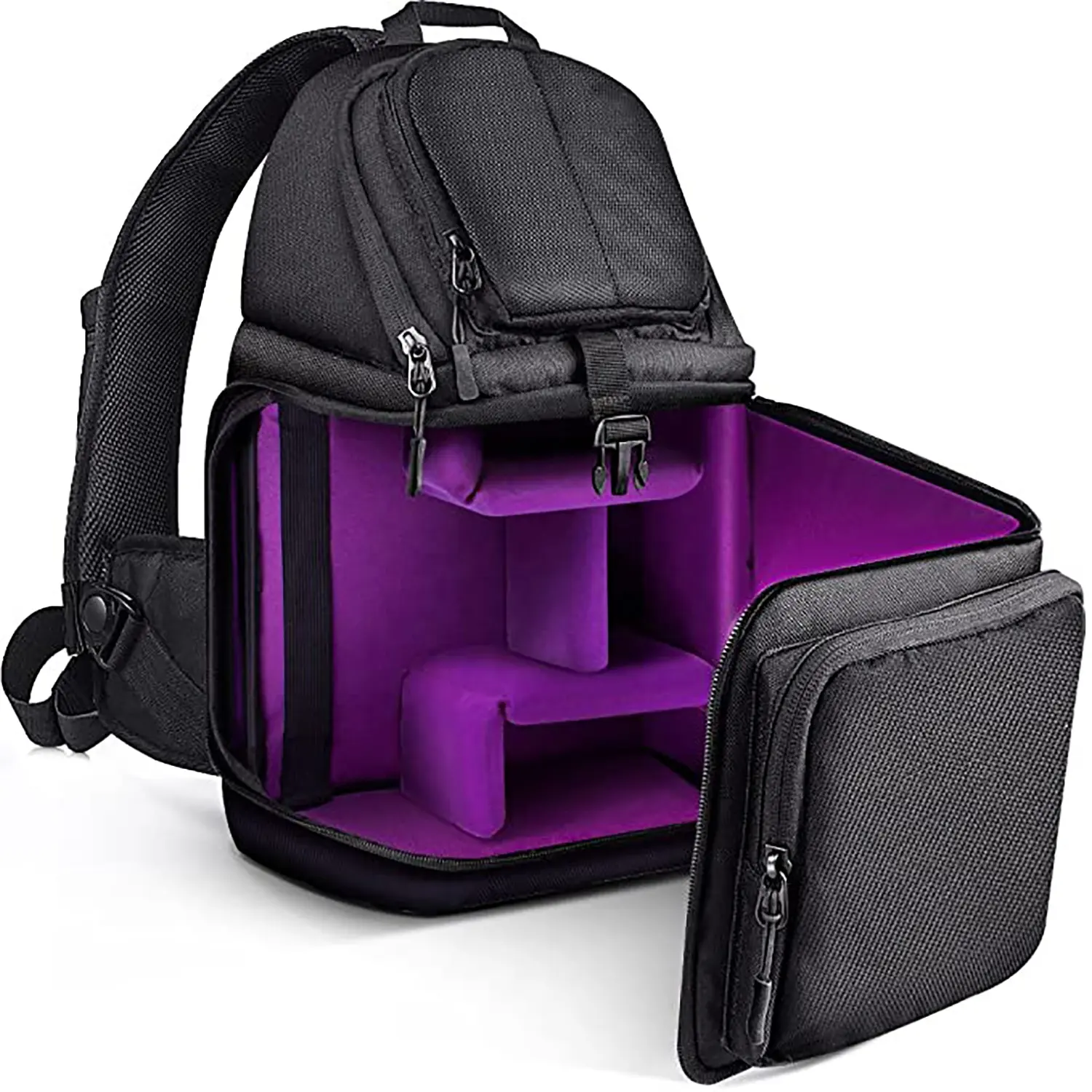 Mochila para câmera dslr com inserções modulares, capa impermeável de chuva para câmera dslr, nova, 2021