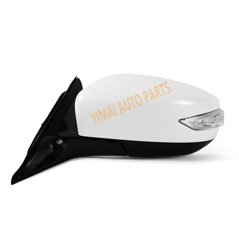 Espejo retrovisor lateral para coche, accesorios para automóvil, ala negra, para Nissan Teana Altima 2013-2018